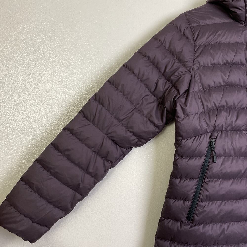 Mountain Hardwear Jacket Womens Small Hooded Down Puffer Coat Warm Outdoor - Picture 5 of 10
